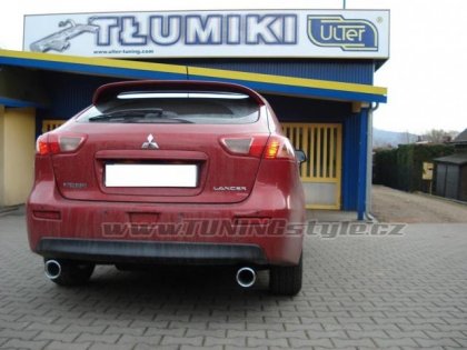 Sportovní výfuk ULTER SPORT Mitsubishi Lancer IX 07-12 duplex 120x80mm typ2