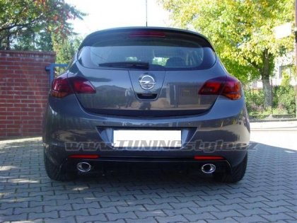 Sportovní výfuk ULTER SPORT Opel Astra J Hatchback 5dv. 09-15 duplex 120x80mm