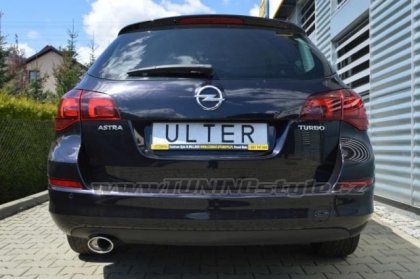 Sportovní výfuk ULTER SPORT Opel Astra J SPORT Tourer 10-15 single 120x80mm