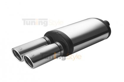 Sportovní výfuk ULTER SPORT Univerzální , dva vstupy double 70mm
