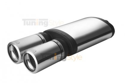 Sportovní výfuk ULTER SPORT Univerzální , dva vstupy double 80mm typ 6