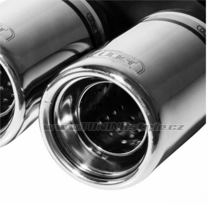 Sportovní výfuk ULTER SPORT Univerzální , dva vstupy tlumič 450mm double 80mm