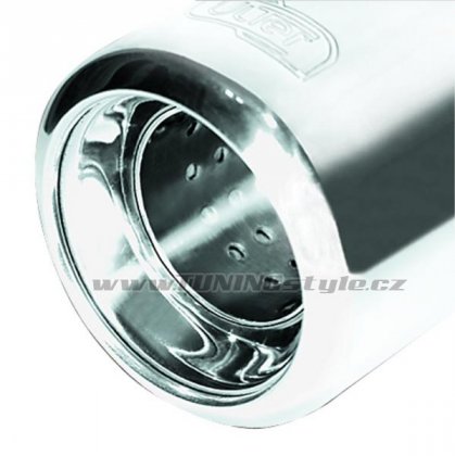 Sportovní výfuk ULTER SPORT Univerzální , vstup vlevo , koncovka double 80mm typ 3