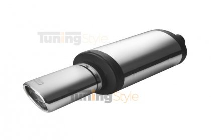 Sportovní výfuk ULTER SPORT Univerzální ,vstup uprostřed ,koncovka single 120x80mm typ1 L