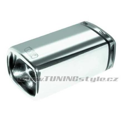 Sportovní výfuk ULTER SPORT Univerzální .koncovka single 100x75mm typ 1 vpravo