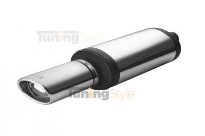 Sportovní výfuk ULTER SPORT Univerzální .koncovka single 120x80mm typ 1 p vpravo