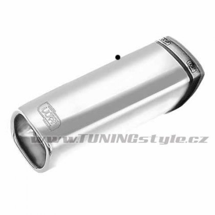 Sportovní výfuk ULTER SPORT Univerzální .koncovka single 80x65mm typ 1 vpravo