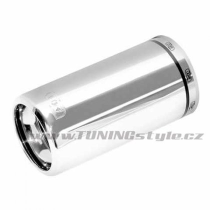Sportovní výfuk ULTER SPORT Univerzální nerezové délka tlumiče 250mm koncovka 80mm