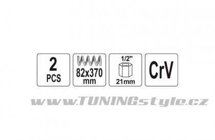 Stahovák pružin tlumičů automobilů 82mm