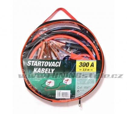 Startovací kabely 300A  2,5m zipper bag