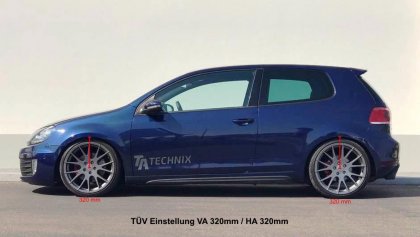 Stavitelný podvozek TA Technix Deep Version - Škoda Octavia, Superb