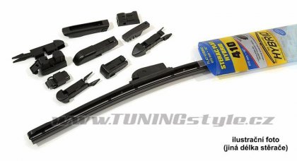 Stěrač HYBRID  580mm + 11 adaptérů TEFLON