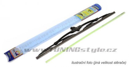Stěrač kovový TOPQ  410 mm GRAFIT