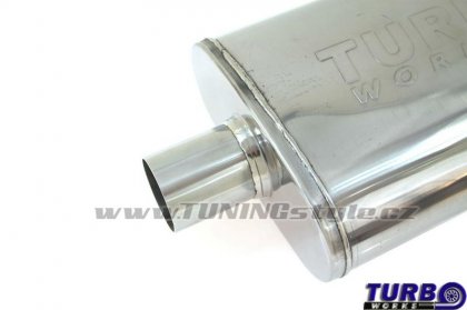 Střední díl výfuku TurboWorks LT 304SS Center 2,25