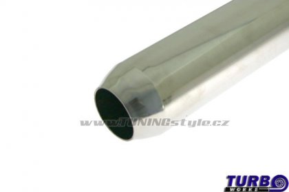 Střední díl výfuku TurboWorks QDD-11 2,5