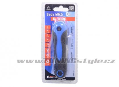 TORX sada 8ks T9-T40