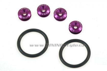 Úchyt pro zajištění nárazníků Quick Release Purple