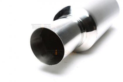 Univerzální Sportovní celonerezový výfuk s koncovkou 100mm kulaté, ostré