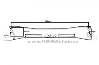 Vzpěra zadního stabilizátoru Honda Civic 1992-95 NeoChrome ASR
