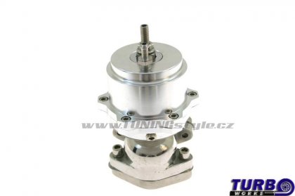Wastegate venkovní TurboWorks 34mm 0,5 Bar Silver