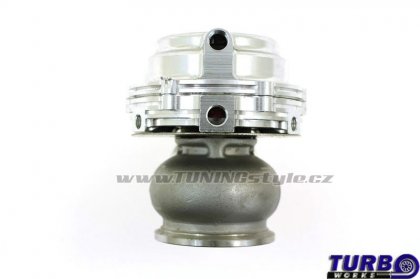 Wastegate venkovní TurboWorks 44mm chlazený vodou Silver