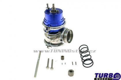 Wastegate venkovní TurboWorks 60mm 1,6 Bar V-Band Blue