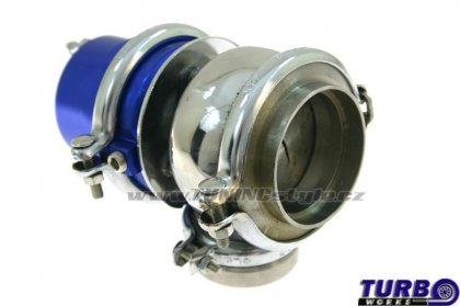 Wastegate venkovní TurboWorks 60mm 1,6 Bar V-Band Blue