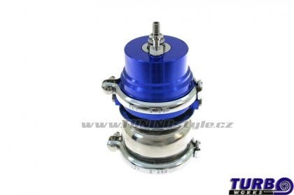 Wastegate venkovní TurboWorks 60mm 1,6 Bar V-Band Blue