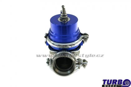 Wastegate venkovní TurboWorks 60mm 1,6 Bar V-Band Blue