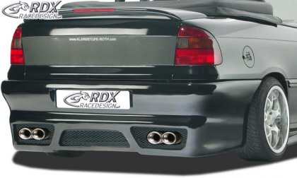 Zadní nárazník RDX OPEL Astra F Cabrio / Stufenheck s prolisem pro SPZ GT-Race