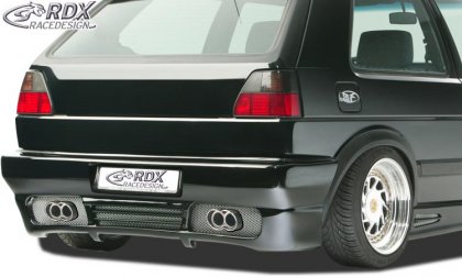 Zadní nárazník RDX VW Golf II/2 s prolisem pro SPZ GT4