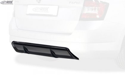 Zadní spoiler pod nárazník - difuzor RDX ŠKODA Fabia 3 (NJ) Combi