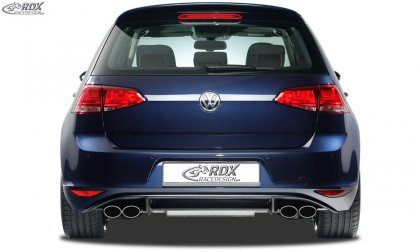 Zadní spoiler pod nárazník RDX VW Golf VII/7 R-Look