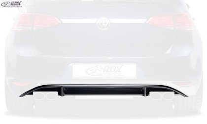 Zadní spoiler pod nárazník RDX VW Golf VII/7 R-Look