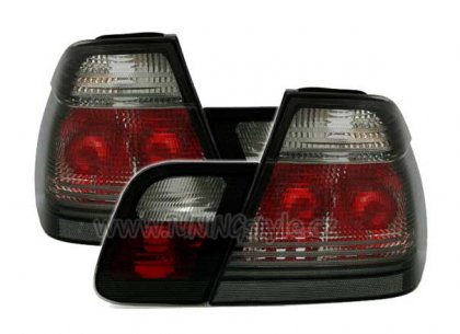 Zadní světla BMW E46 Limo černá 98-01