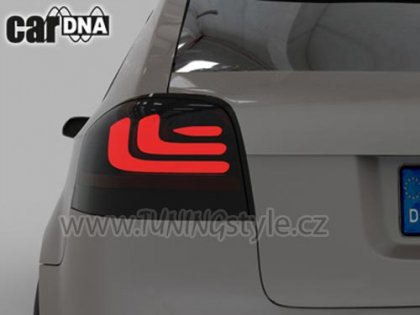 Zadní světla CARDNA Audi A3 8P 03-09 černá/kouřová