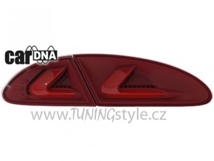 Zadní světla CARDNA Seat Leon 1P 05-09 červená