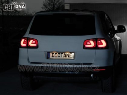 Zadní světla CARDNA VW Touareg 02-10 černá/kouřová