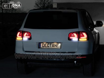 Zadní světla CARDNA VW Touareg 02-10 černá/kouřová