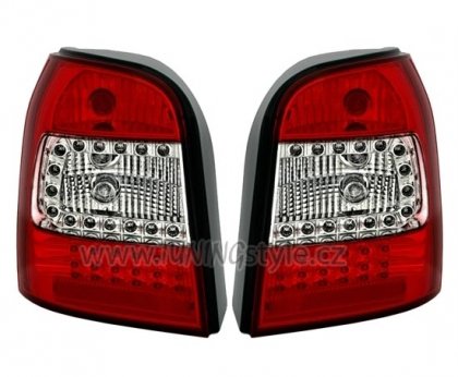 Zadní světla LED Audi A4 B5 Avant 94-01 červená