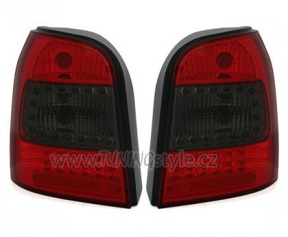 Zadní světla LED Audi A4 B5 Avant 94-01 červená/kouřová