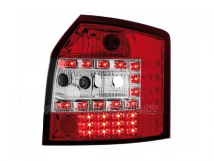 Zadní světla LED Audi A4 B6 - 8E Avant 01-04 červená