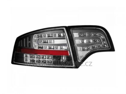 Zadní světla LED Audi A4 B7 04-08 Limo černá