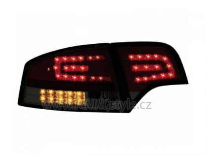 Zadní světla LED Audi A4 B7 04-08 Limo červená/kouřová