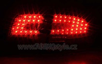 Zadní světla LED Audi A4 B7 sedan 04-07 červená
