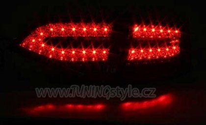Zadní světla LED Audi A4 B8 Limo 07+ červená