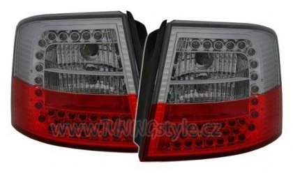 Zadní světla LED Audi A6 Avant 97-04 červená/kouřová