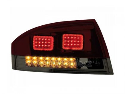Zadní světla LED Audi TT 8N3 / 8N9 98-05 červená/kouřová