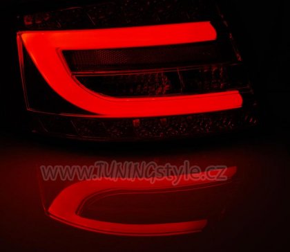 Zadní světla LED bar Audi A6 C6 04-08 sedan 6-pin černá