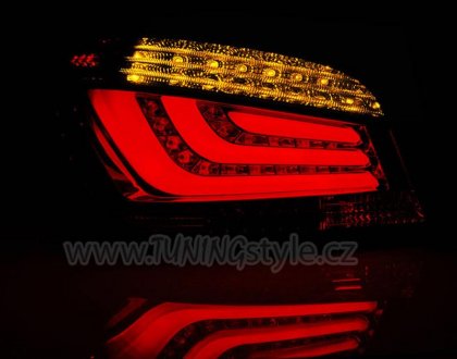 Zadní světla LED Bar BMW E60 03-07 červená